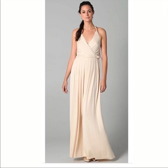 NWT Rachel Pally cream Braden maxi dress size XXS - Picture 1 of 9
